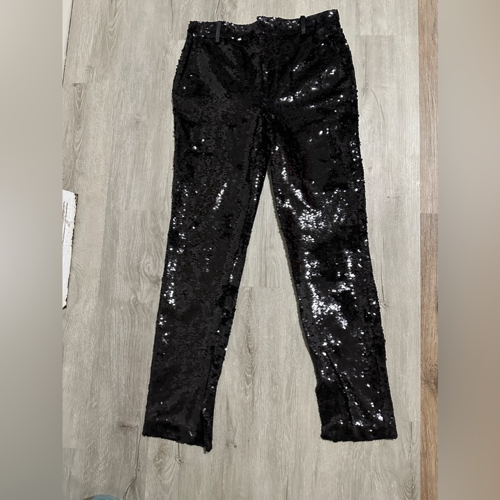 Medium Zara black  Sequence Pants size